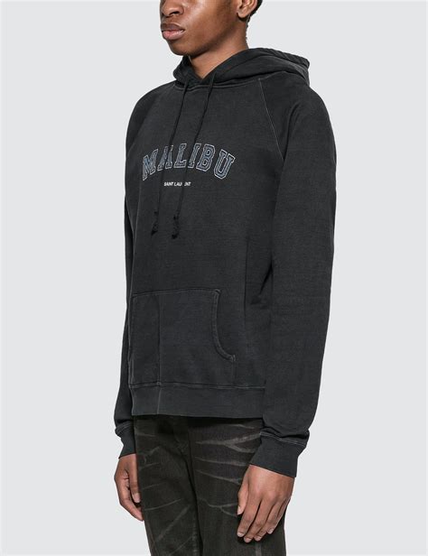 yves saint laurent mens hoodie|Saint Laurent malibu hoodie.